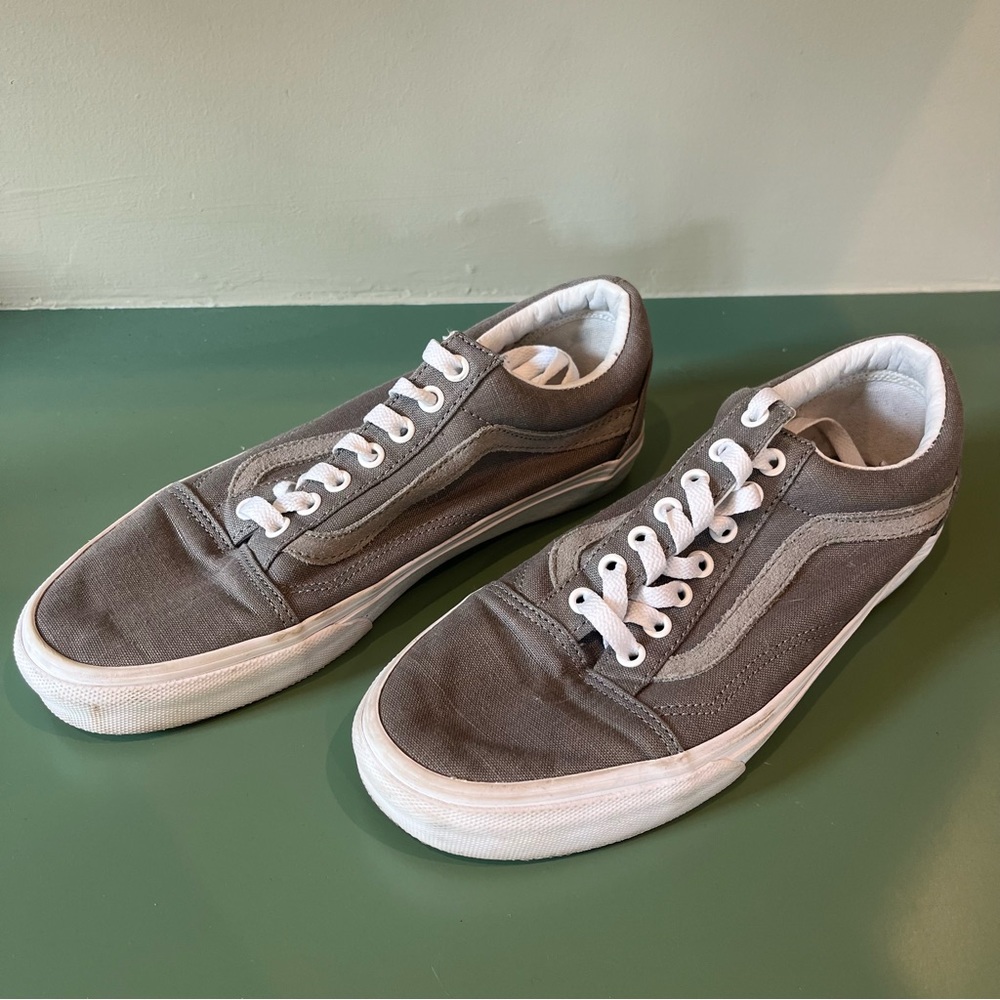 Vans Old Skool Sneakers - Gray Size 9.5